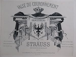 STRAUSS Isaac Valse du Couronnement Piano XIXe siècle