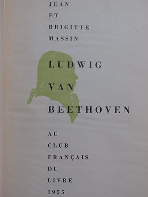 MASSIN Jean et Brigitte Ludwig van Beethoven 1955