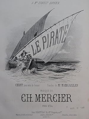 MERCIER Ch. Le Pirate Piano ca1860