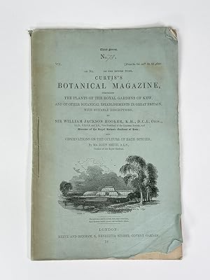 Catalogue of Books of the Botanical Register (1815) and two issues of Curtis's Botanical Magazine
