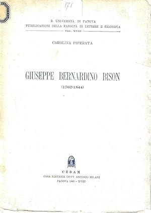 Giuseppe Bernardino Bison (1762-1844)