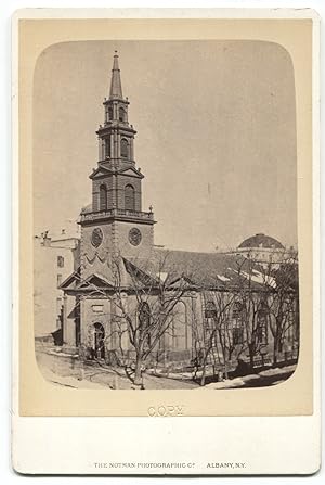 19th c. Notman Photograph St. Peter's Episcopal Church, Albany, NY