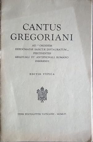 Cantus gregoriani