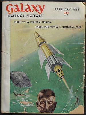 GALAXY Science Fiction: February, Feb. 1952 ("The Demolished Man")