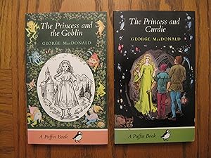George MacDonald's Complete Princess Two (2) Paperback Books, including: The Princess and the Gob...