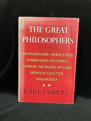 The Great Philosophers Volume I I