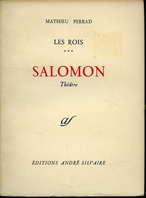 Salomon / Les Rois III
