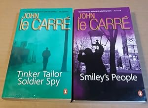 George Smiley (group): Tinker Tailor Soldier Spy (with) Smiley's People; -(two soft covers from P...