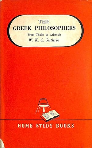 Greek Philosophers: From Thales to Aristotle