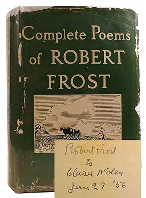 COMPLETE POEMS OF ROBERT FROST 1949 SIGNED