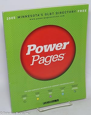 Power Pages: Minnesota's 2005 GLBT Directory