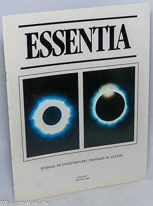 Essentia: Journal of Evolutionary Thought in Action, volume 1 (winter 1980)