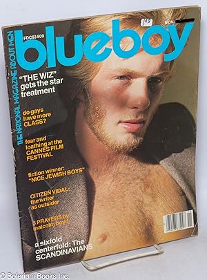 Blueboy: the national magazine about men; vol. 26, November 1978; "The Wiz"