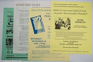 [Four News and Letters handbills, Chicago, c1990s]