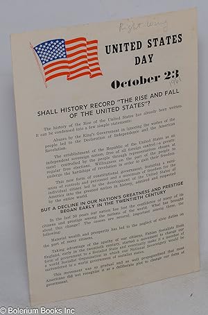 United States Day, October 1961