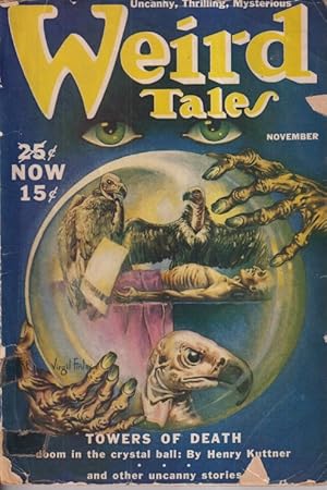 Weird Tales November 1939