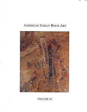 American Indian Rock Art, Volume 16
