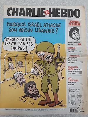 Revue Charlie Hebdo n° 736
