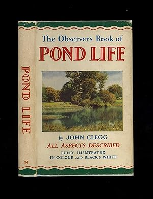 THE OBSERVER'S BOOK OF POND LIFE - Observer's Book No. 24 (First edition, early printing from 1957)