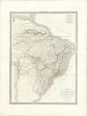 [Brazil]. Carte du Brésil.