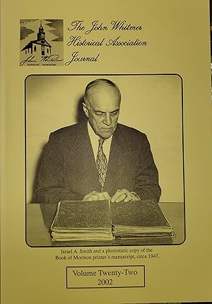 The John Whitmer Historical Association Journal, Volume 22, 2002
