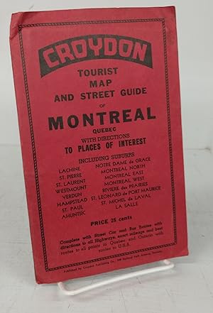 Tourist Map and Street Guide of Montreal, Quebec, With Directions to Places of Interest