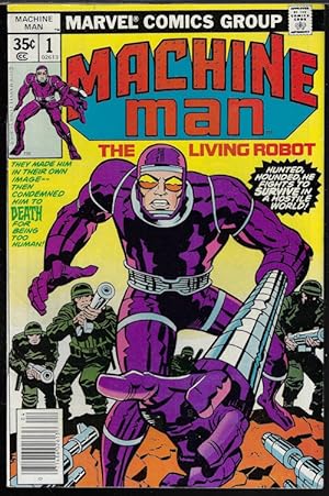 MACHINE MAN The Living Robot: Apr #1