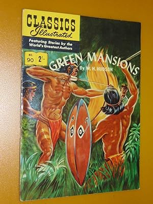 Classics Illustrated #90 Green Mansions. Very Good/Fine 5.0