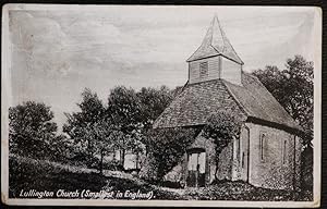 Lullington Church Vintage 1927 Postcard