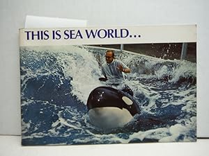 1970 This Is Sea World Color Book Booklet