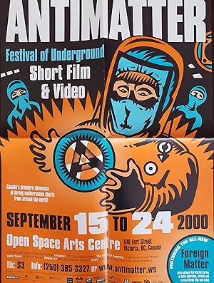Antimatter 2000 Film Festival poster