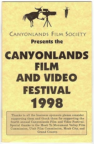 Canyonlands Film and Video Festival program
