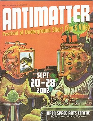 Antimatter 2002 Festival program