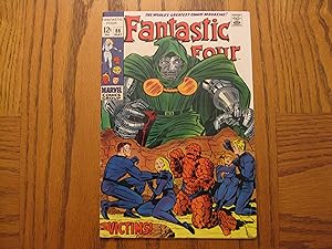 Marvel Comic Fantastic Four #86 1969 5.5 Stan Lee Jack Kirby