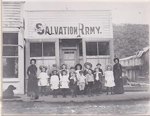 Vintage Salvation Army Photograph