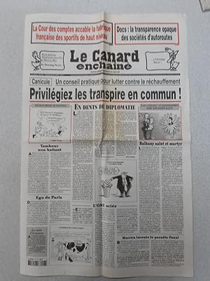 Journal Le Canard Enchaîné n° 5147