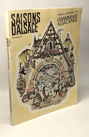 Saisons d'Alsace N°83 - PRECIS PRATIQUE DE GRAMMAIRE ALSACIENNE - avril 1984