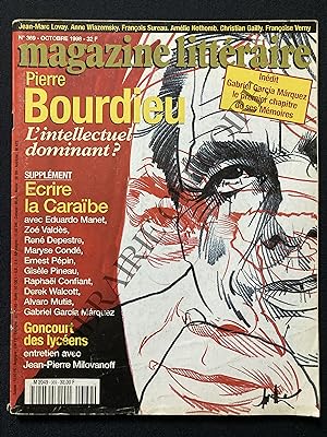 MAGAZINE LITTERAIRE-N°369-OCTOBRE 1998-PIERRE BOURDIEU