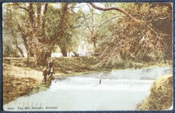 Arundel Mill Stream 1946 Postcard
