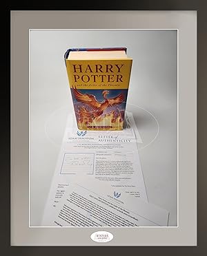 Harry Potter and Order of the Phoenix - signed on note - Fully authenticated