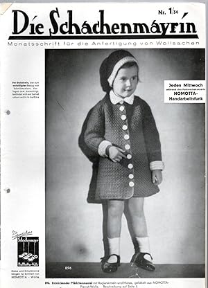 Die Schachenmayrin : Monatsschrift für die Anfertigung von Wollsachen Heft 1 (1934)