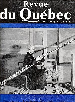 Revue du Québec Industriel Vol. IV. No 3 Nos arts populaires
