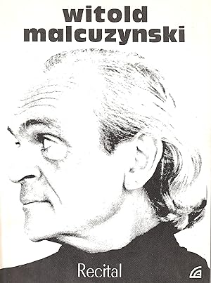 Witold Malcuzynski Recital