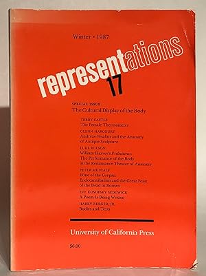 Representations 17. Special Issue: The Cultural Display of the Body. Winter 1987