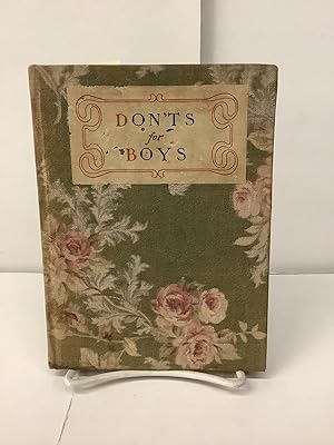 Dont's for Boys, or, Errors of Conduct Corrected By an Old Boy