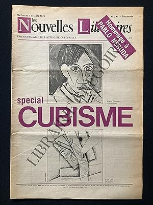 LES NOUVELLES LITTERAIRES-N°2401-DU 1er AU 7 OCTOBRE 1973-SPECIAL CUBISME