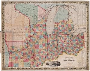 THE WESTERN TOURIST AND EMIGRANT'S GUIDE, WITH A COMPENDIOUS GAZETTEER OF THE STATES OF OHIO, MIC...