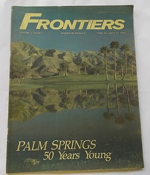Frontiers (Vol. Volume 7 Number No. 5, June 29-July 13, 1988) Gay Newsmagazine News Magazine (Cov...