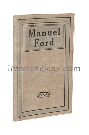 Manuel Ford à l'usage des conducteurs et propriétaires de voitures Ford
