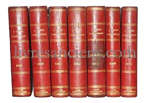 L'Année Scientifique et industrielle (7 volumes)